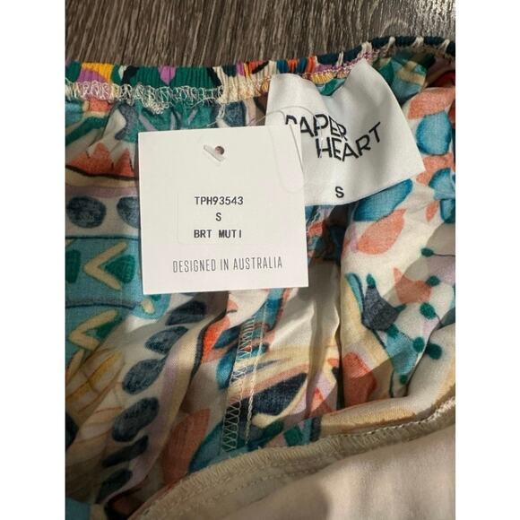 NWT Paper Heart Anthropologie Aztec Sunrise Dress Sz. Small - Picture 3 of 12